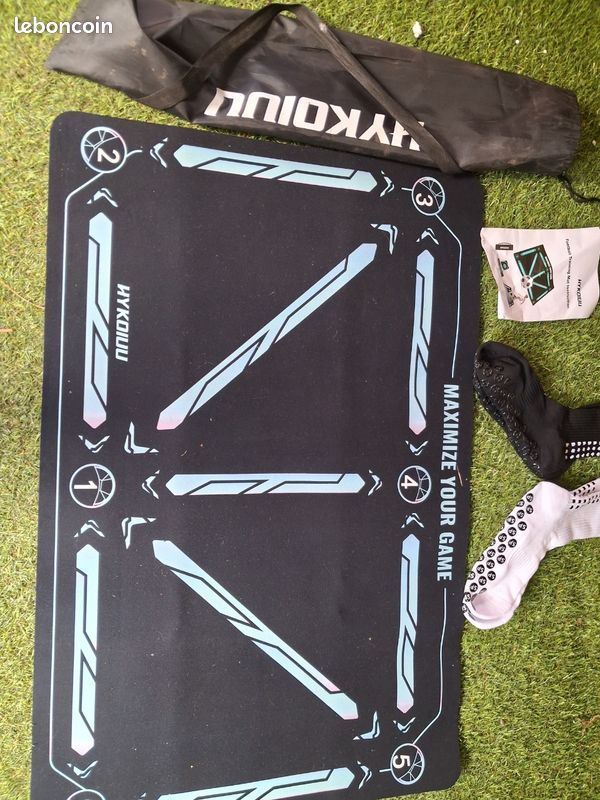 Tapis D'entraînement Football MIAOKE – Avec Ceinture Et élastique, Antidérapant, Pour Tous Niveaux, Intérieur/extérieur