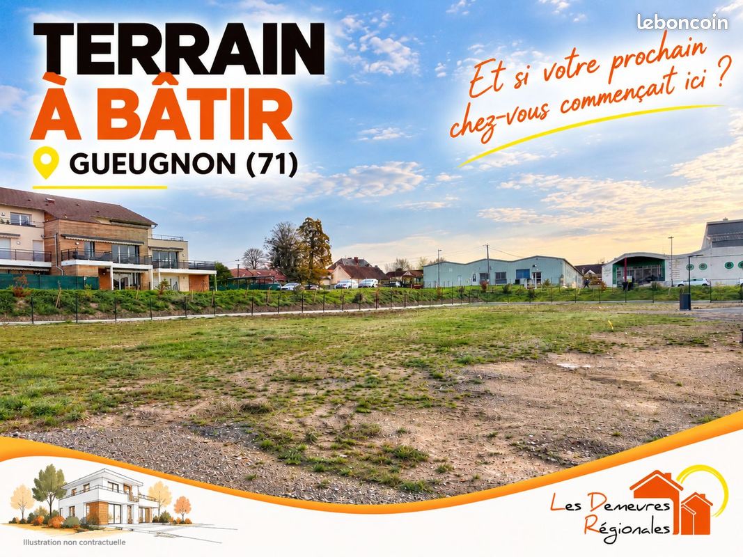 Terrain 601 m² · à Gueugnon · 29 400 €