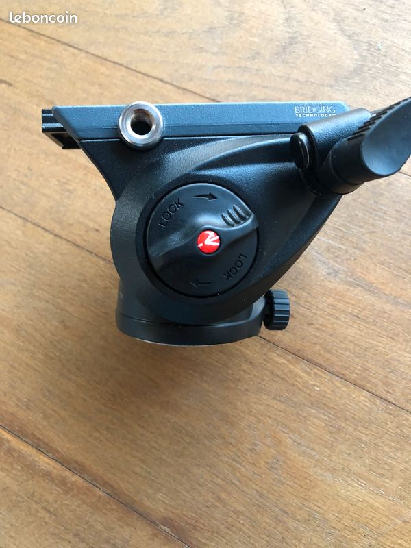 Rotule Vidéo Manfrotto MVH500AH - Support 5kg - Plateau Coulissant - Pour DSLR Et Hybrides