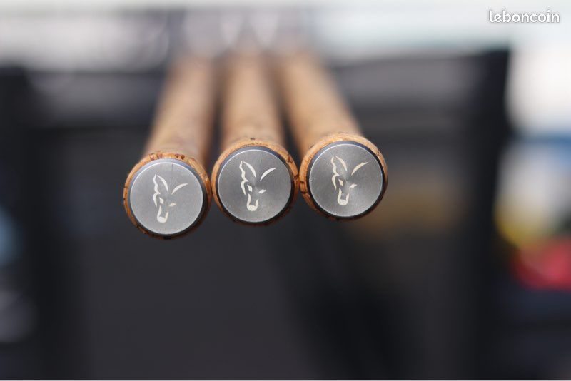 3x canne Fox X4 full cork 12ft 3,25lb + 3 fourreau Fox r-series (image 7)
