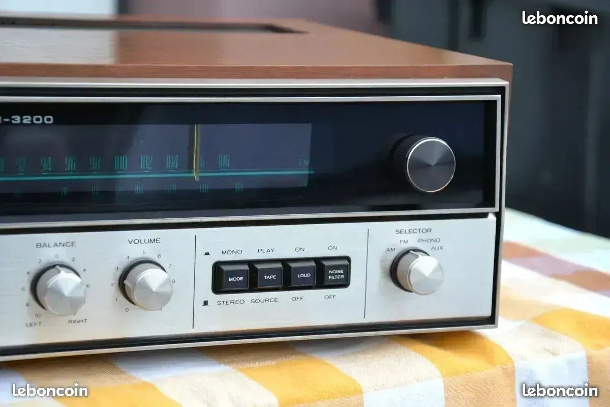AMPLIFICATEUR STÉRÉO INTÉGRÉ vintage fonctionnel KENWOOD KA-9100 DC