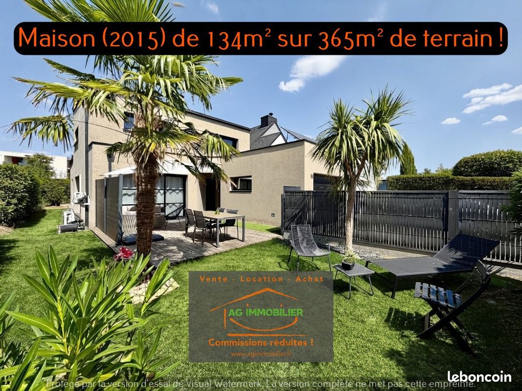 Maison 6 pièces 134 m² · à Pacé · 134 m² · 459 990 €
