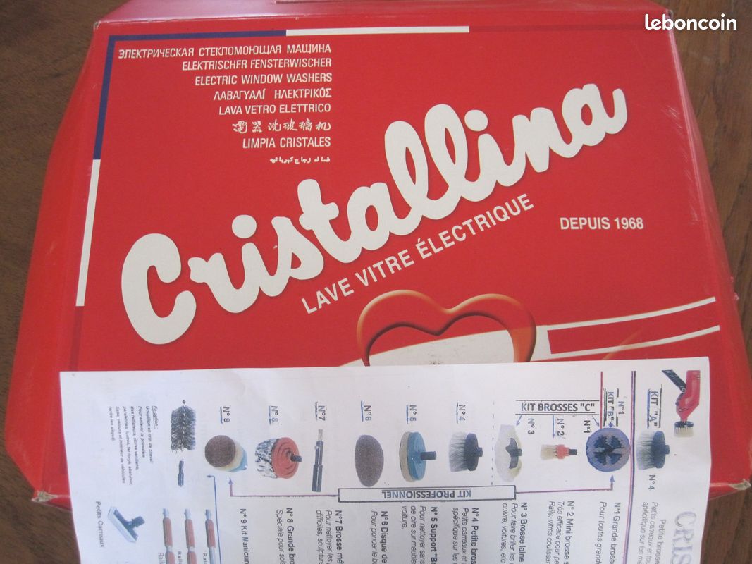 Nettoyeur et lave vitre Cristallina (image 3)