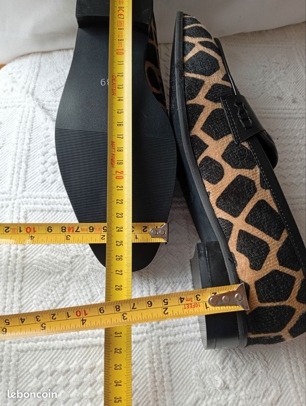 Mocassins femme, imprimé animalier 39 (image 8)