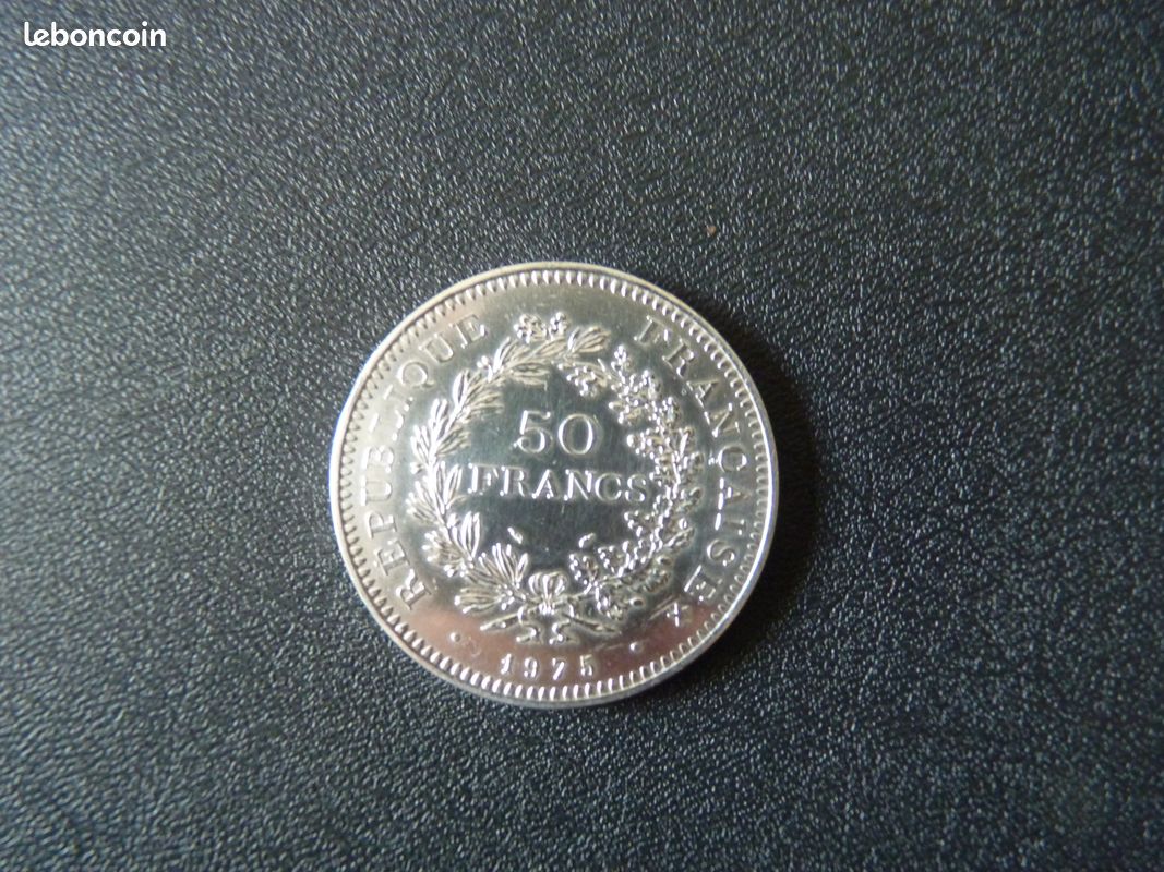 Lot 2 5×50 francs hercules 1975 - Collection