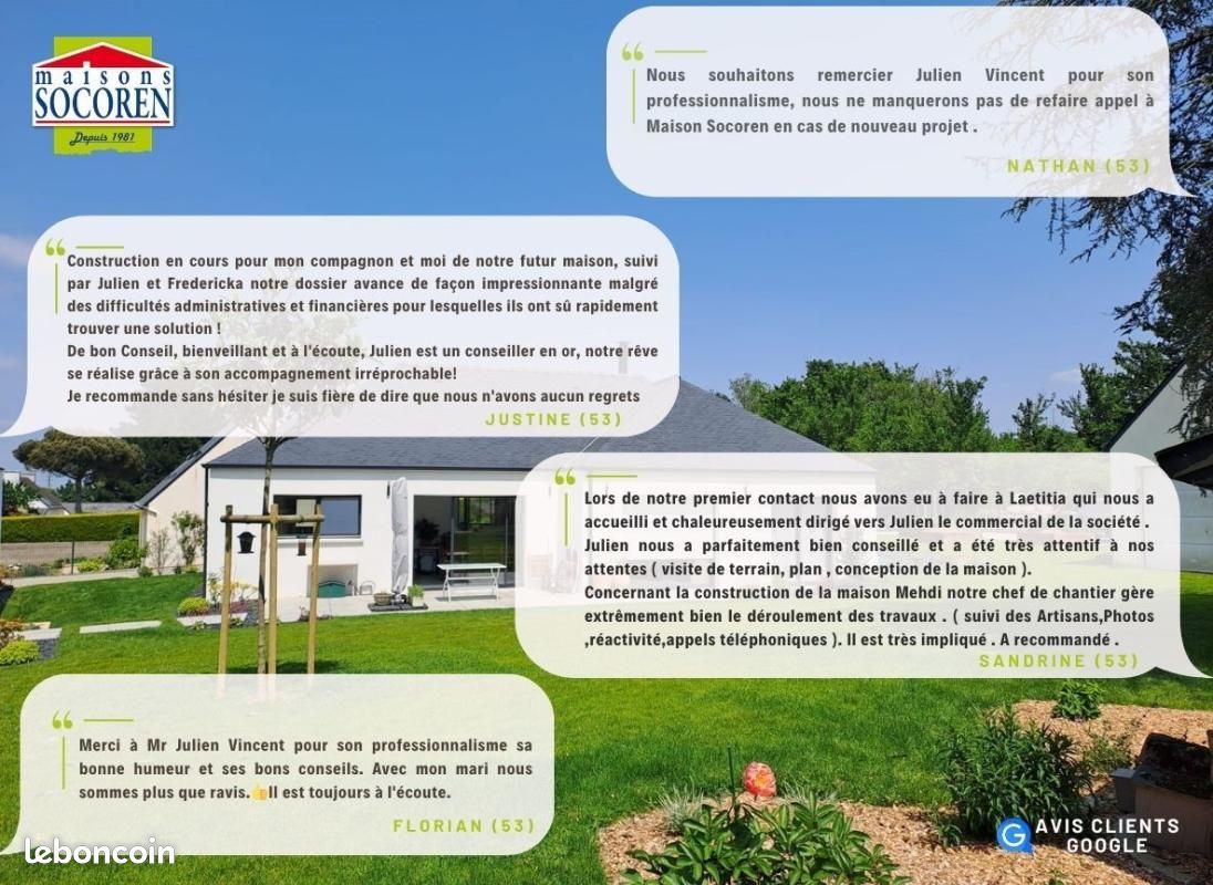 Terrain 385 m² Saint Germain Le Fouilloux · à Saint-Germain-le-Fouilloux · 29 500 €
