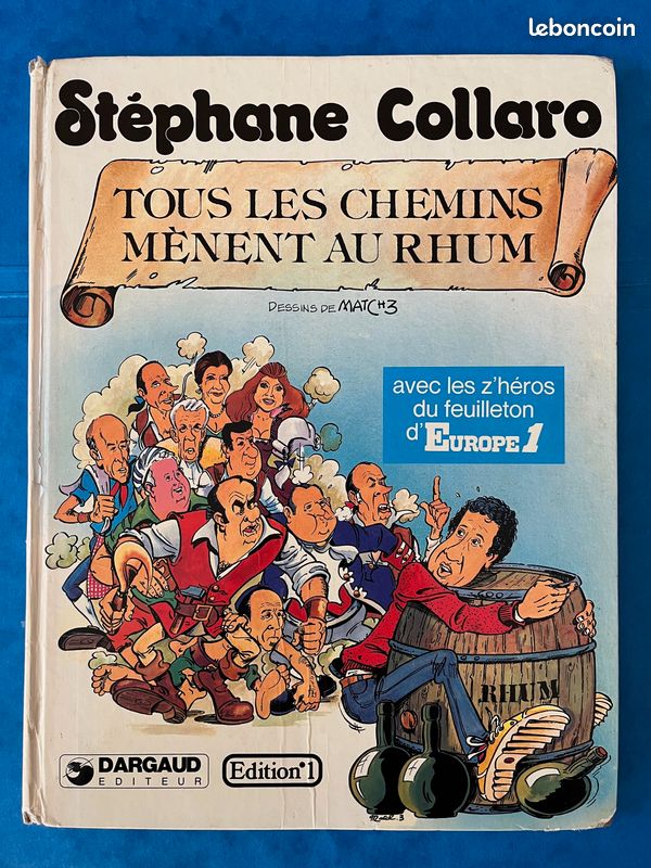 BD ''Tous les Chemins mènent au Rhum'', Stéphane Collaro 1979 (image 12)