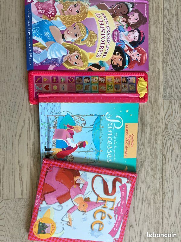 Lot de 3 livres princesses (image 1)