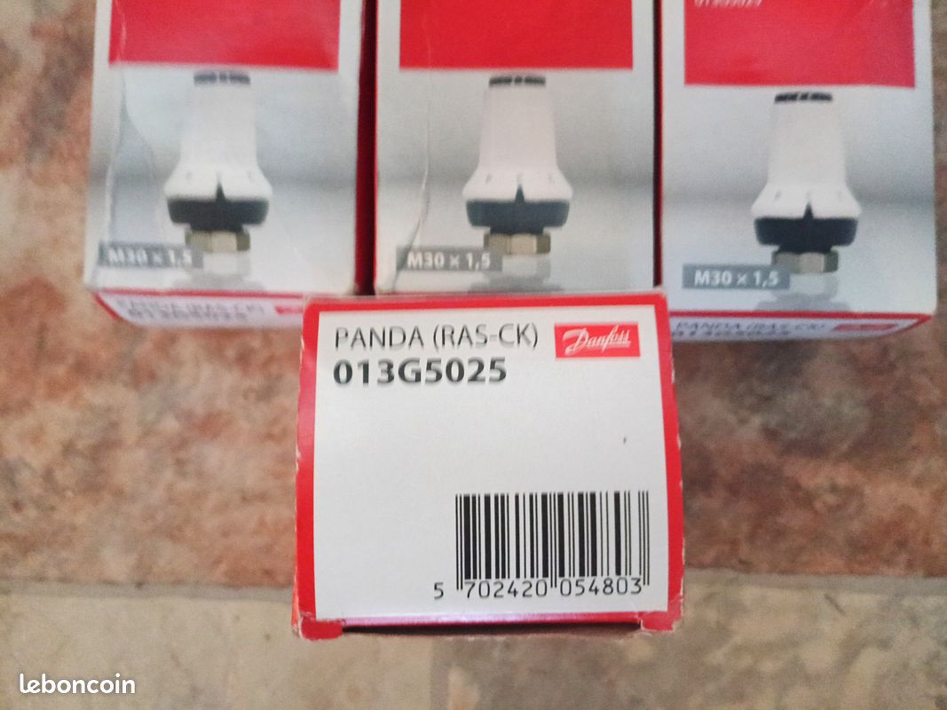 4 Têtes de radiateur Thermostatiques (image 1)