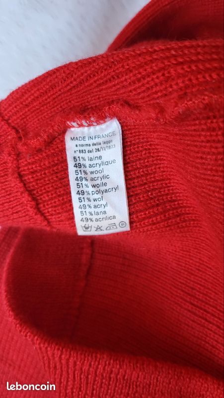 Pull Lacoste vintage (image 2)