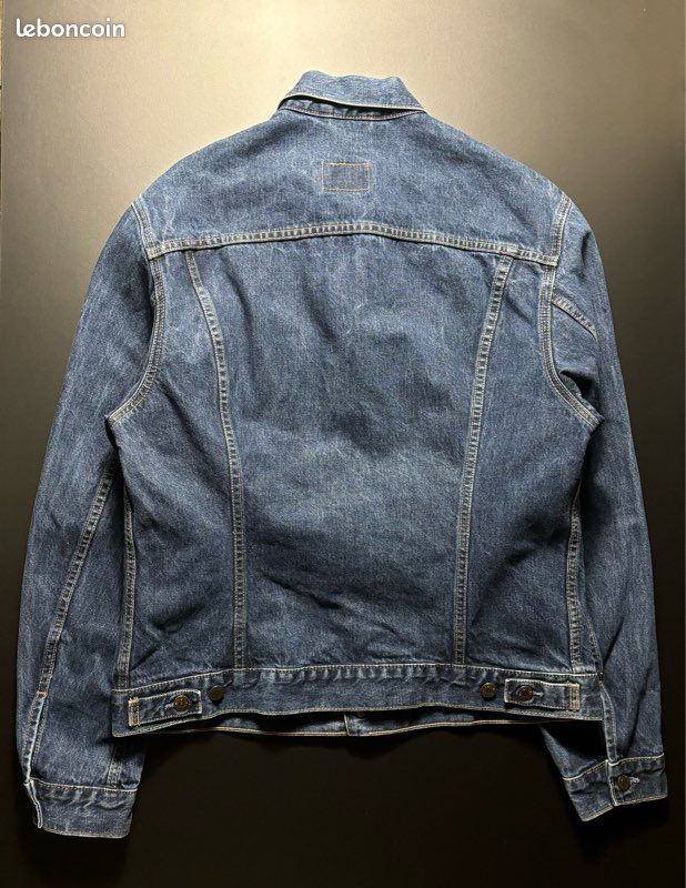 Veste en Jean Levis Vintage Taille XXL Femme 100% Coton bleu (image 7)