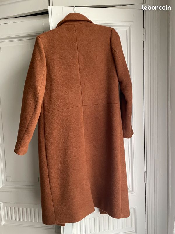 brown icode manteau