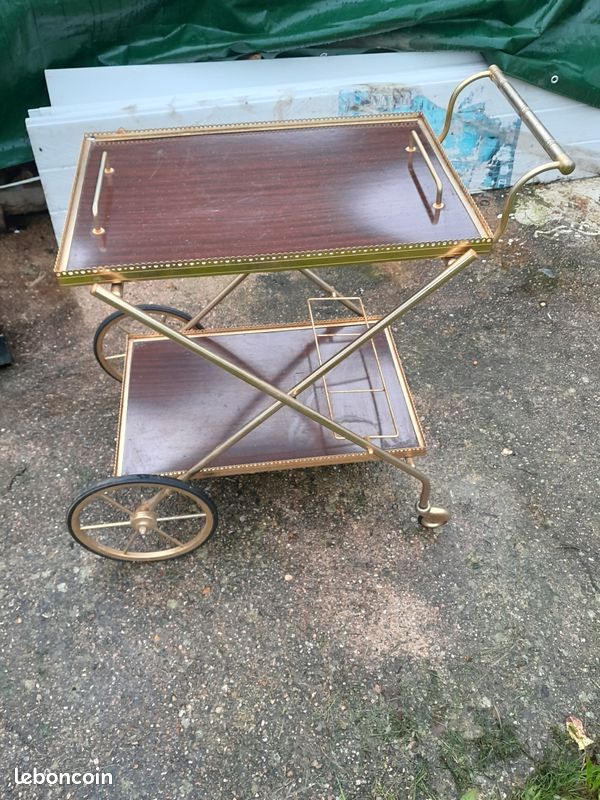 Petite table ancienne de service (image 5)
