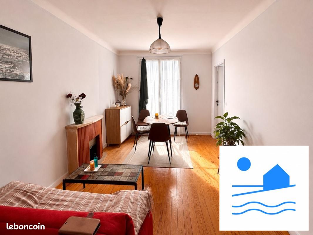 Appartement 2 pièces 45 m² · à Le Havre · 45 m² · 598 €