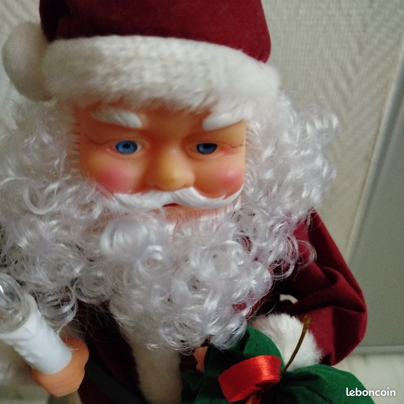 Automate Père Noël (H150 cm) Othello - Déco de Noël pour la maison