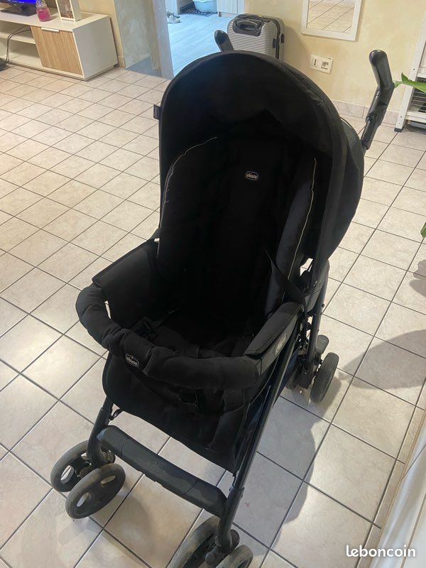 Poussette Trio Chicco Sprint Black 3 en 1 (image 2)