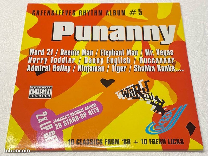 Vinyle Greensleeves Rhythm Album #5 - Punamy (ORIGINAL) (image 1)