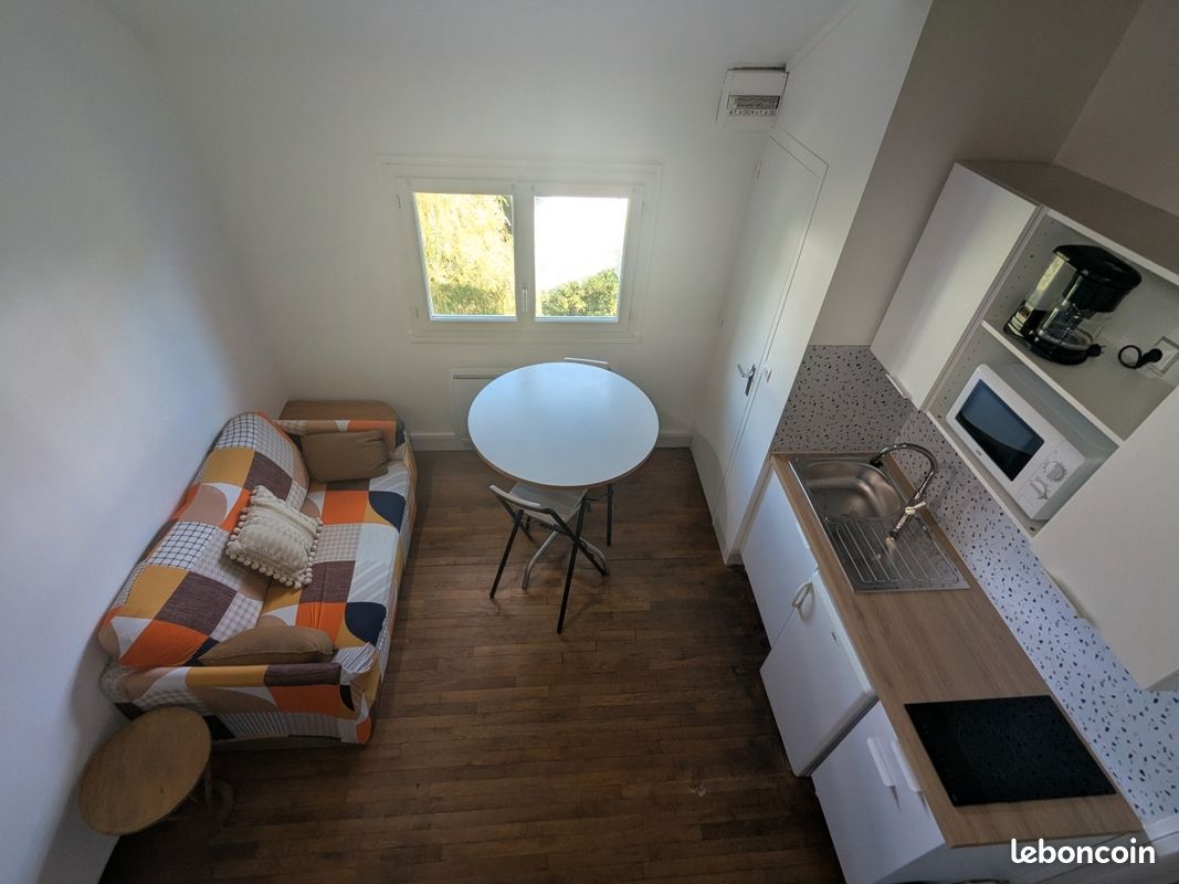 Appartement 1 pièce 18 m² · à Tours · 18 m² · 580 €/mois