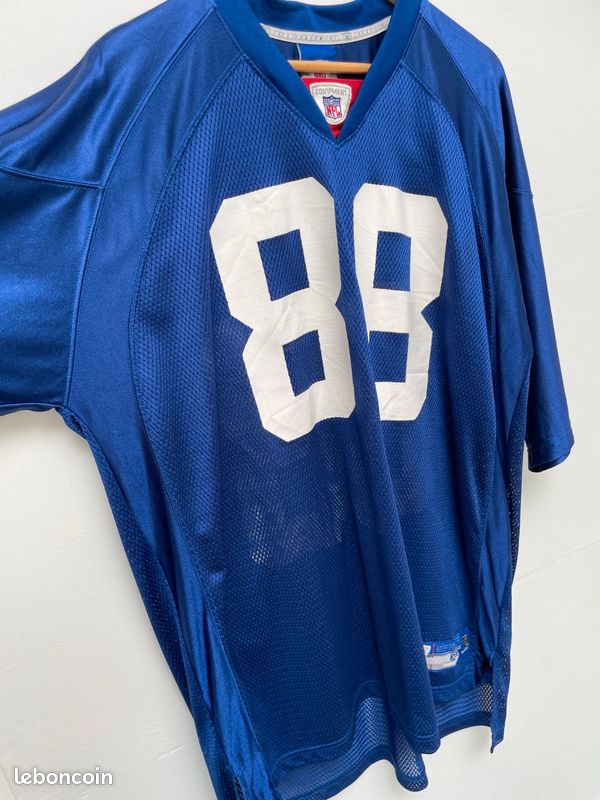 Reebok Maillot NFL Blue New York Giants #88 Jersey Mens 2XL (image 5)