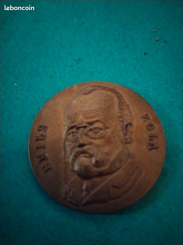 Pièce médaille de Émile Zola (image 2)