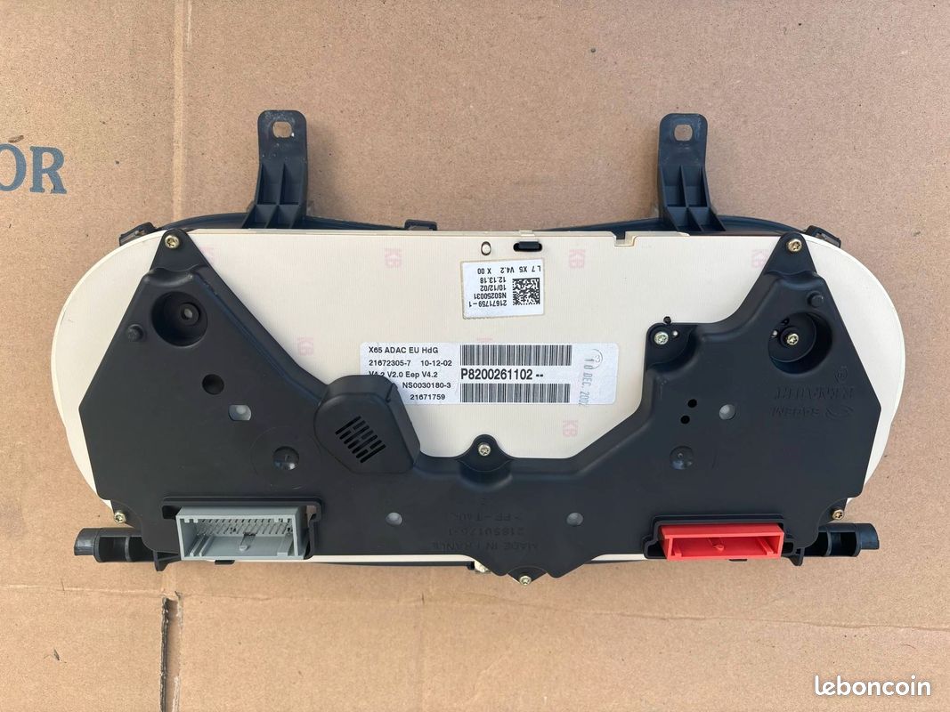 Compteur Renault Clio 2 phase 2 (image 2)