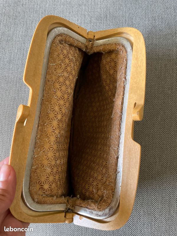 Sac pochette paille vintage rétro ancienne pin up Lolita (image 3)