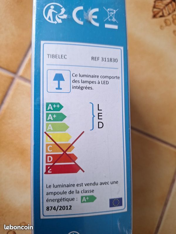 Applique néon LED marque TIBELEC 540 lumens jamais servie (image 8)