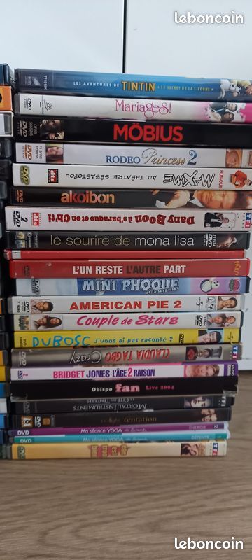 Lot de 50 DVD tous styles (cinéma, humour, série...) (image 2)
