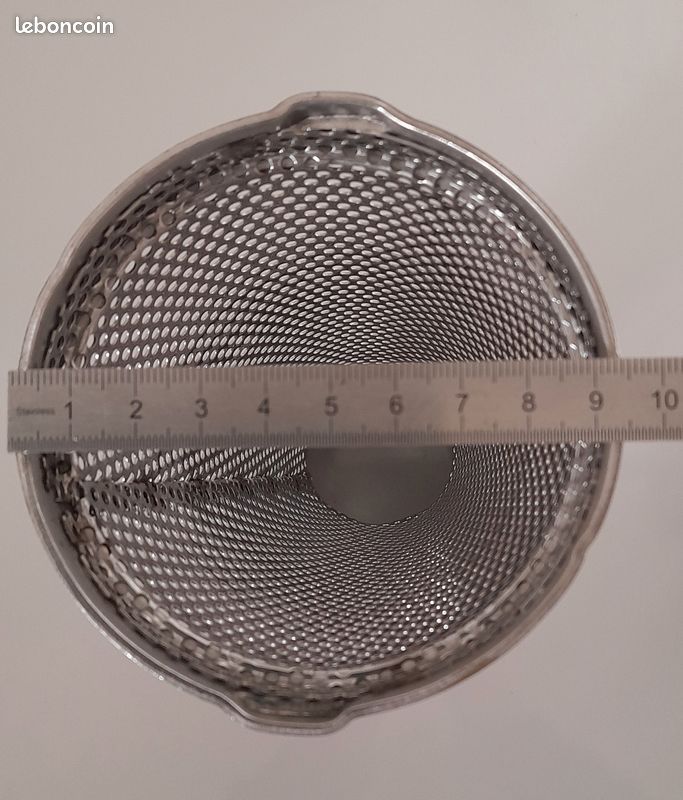 Cône Filtre Inox Reber N.5 - Trous 1,1 Mm Pour Presse-Tomate - Neuf
