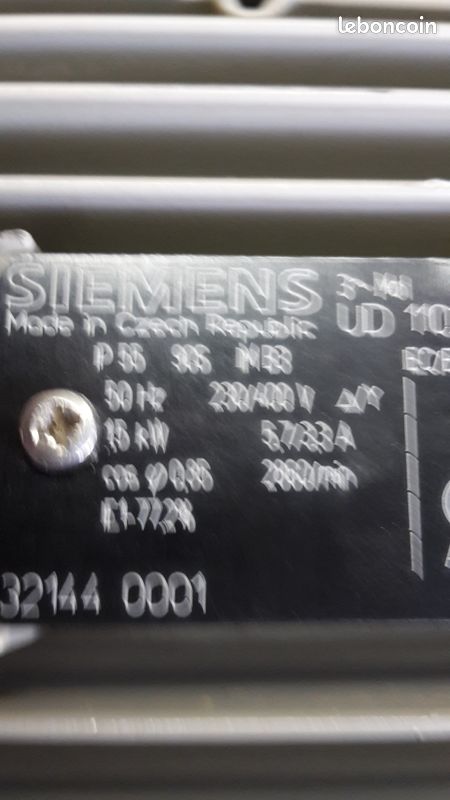 Moteur électrique 1.5KW neuf (image 3)