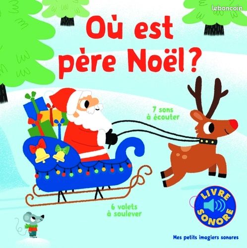 Livre sonore où et Père Noël? (image 1)