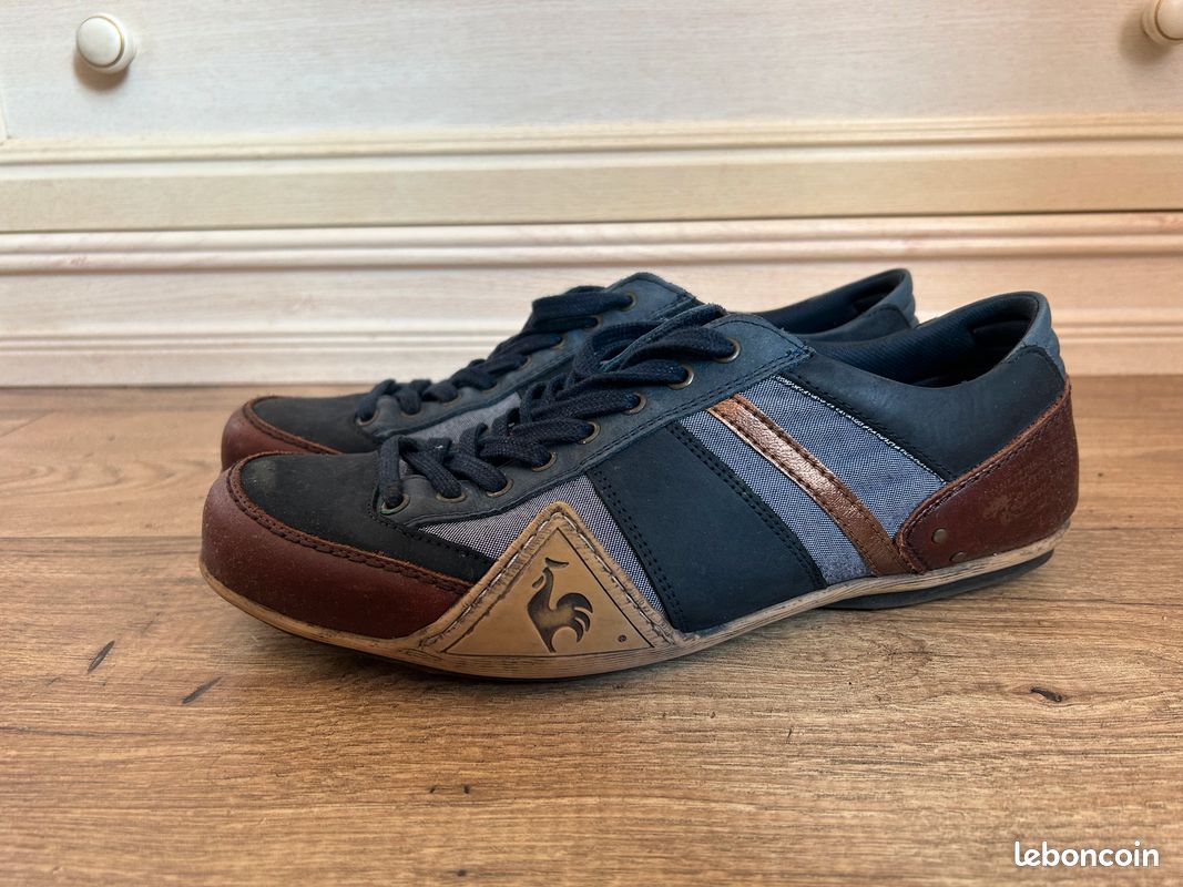 Odac Chaussure Le Coq Sportif Homme Cuir Odac Chaussure Reebok