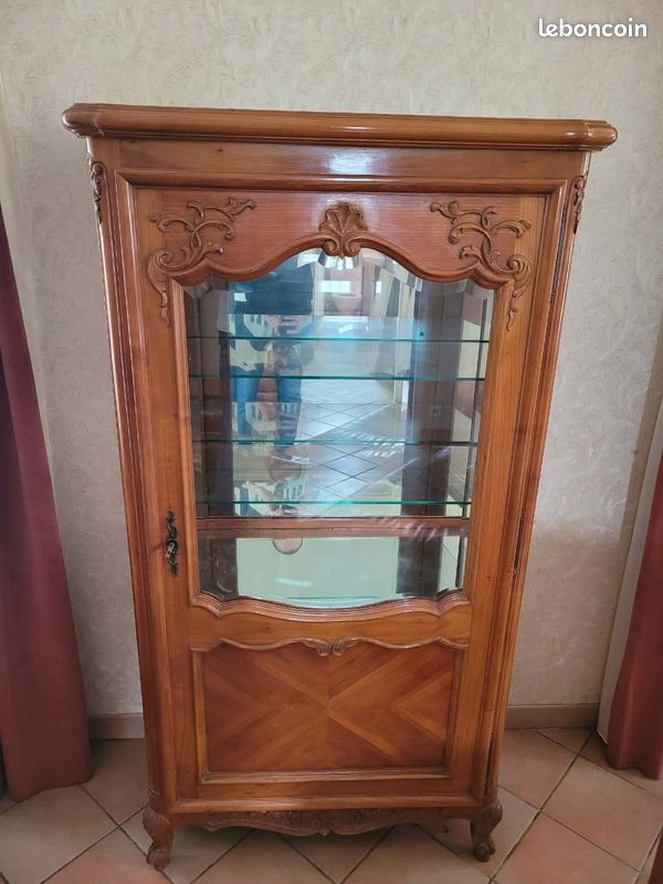 Meuble vitrine ancienne (image 2)