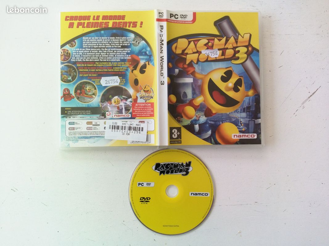 Pacman Pac-man World 3 PC FR - Jeux vidéo