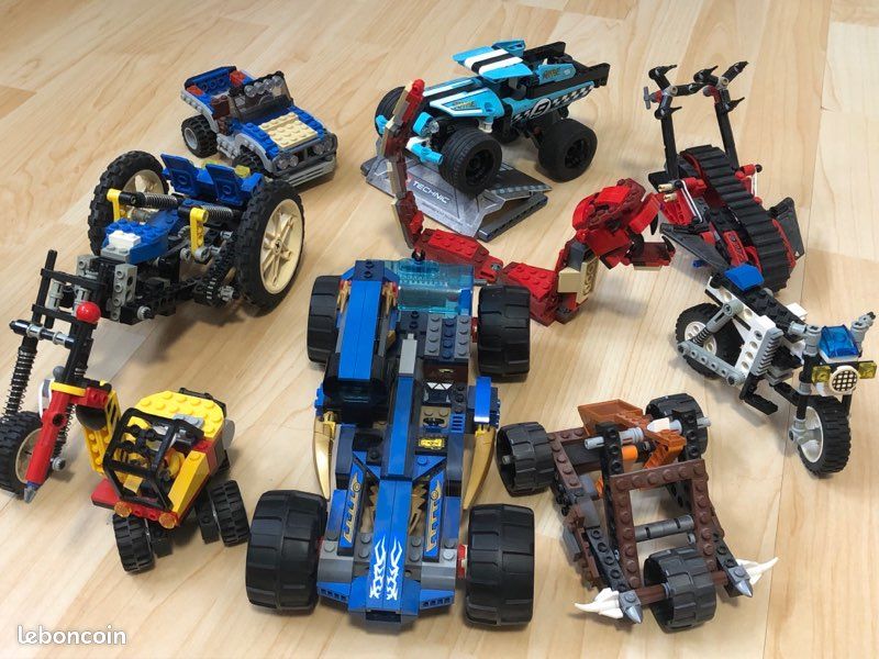Lego (lot/unité) ninjago, technic, city, et autres Jeux Jouets
