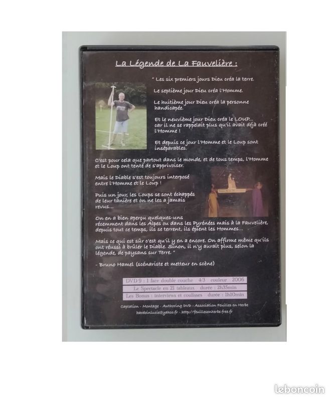 DVD - K7 video - prospectus "spectacles de nuit canton de cerisy-la-salle" (image 12)