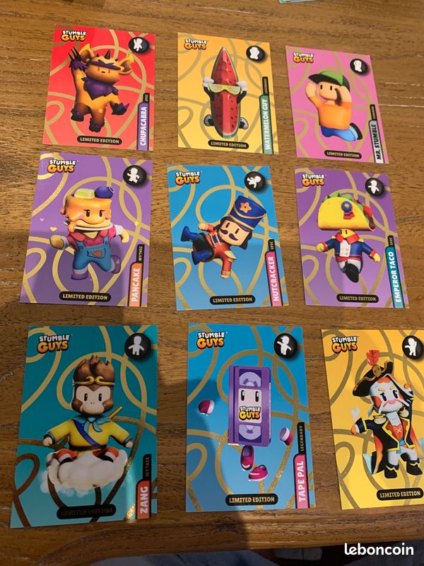 Pack De Démarrage Panini Stumble Guys – Classeur, 2 Pochettes De 6 Cartes Et 1 Carte édition Limitée