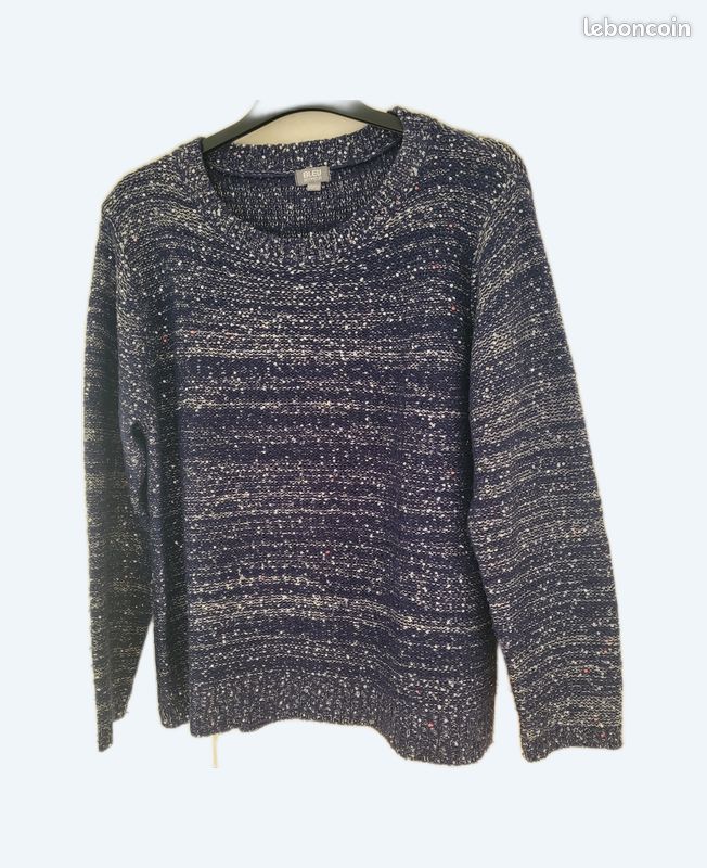 Pull Femme Taille 52 Beige Blancheporte - Occasion Très Bon état, Doux Et Chaud !