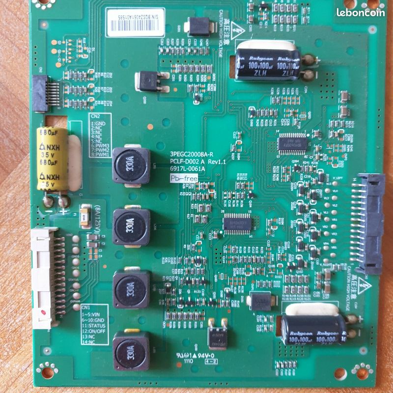 Carte inverter tv sony bravia kld 40 hx800. main units à Villemomble