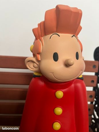 Buste Fantasio et sa pipe Leblon Delienne 1990 série Spirou im Kanton Genf