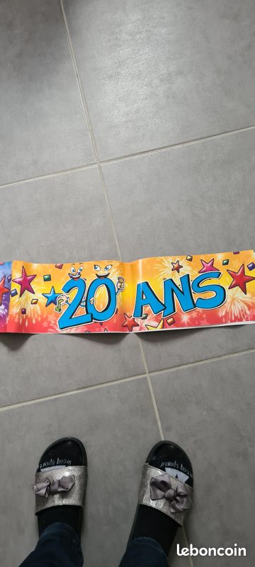 Banderole 20 ans (image 1)