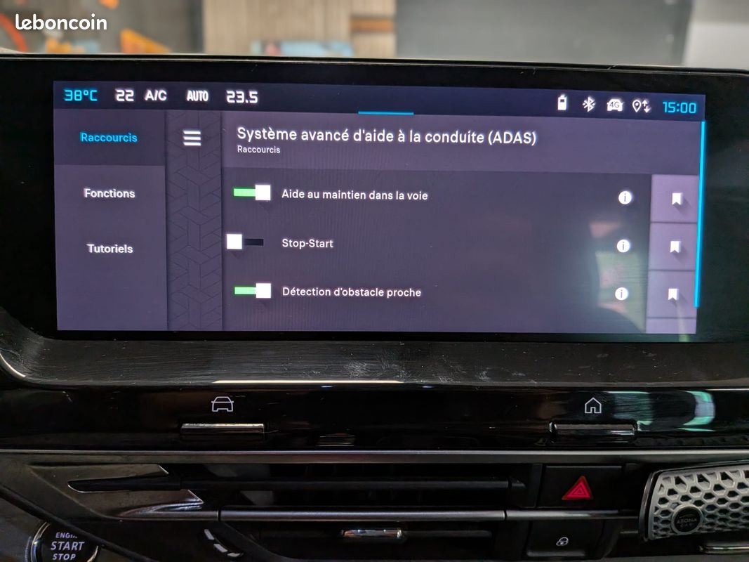 CITROEN C5 X 1.2 130CH EAT8 S&S FEEL PACK - CAMERA DE RECUL - ANDROID AUTO APPLE & CARPLAy (image 14)