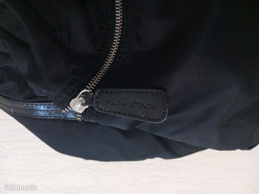 Sac à main noir imperméable Marc o' polo (image 8)