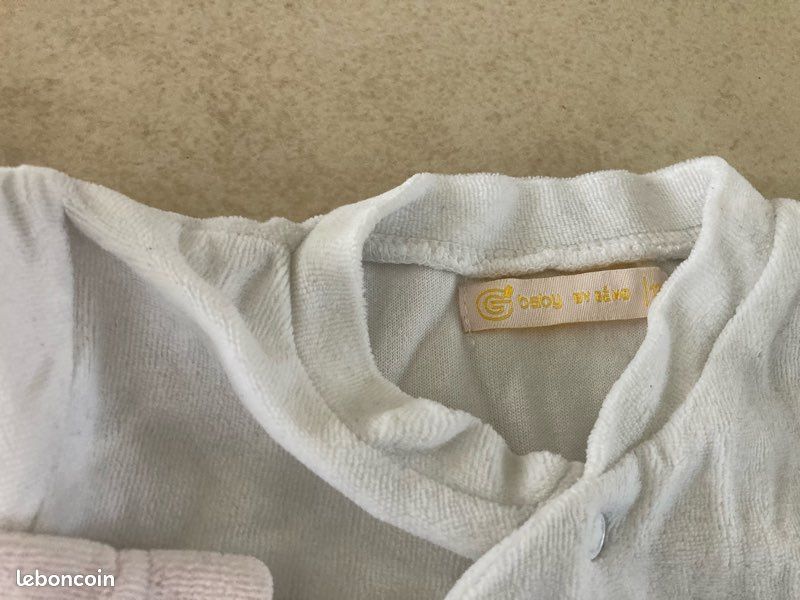 3 pyjamas hiver et 4 bodies manches longues lot ou à la pièce (image 6)
