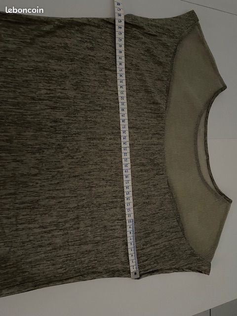 Tee shirt vert brillant Promod - Taille XS (image 9)