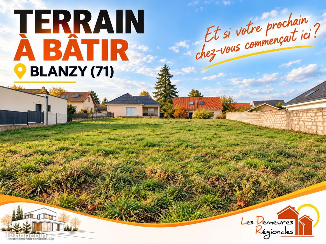 Terrain 998 m² · à Blanzy · 44 040 €