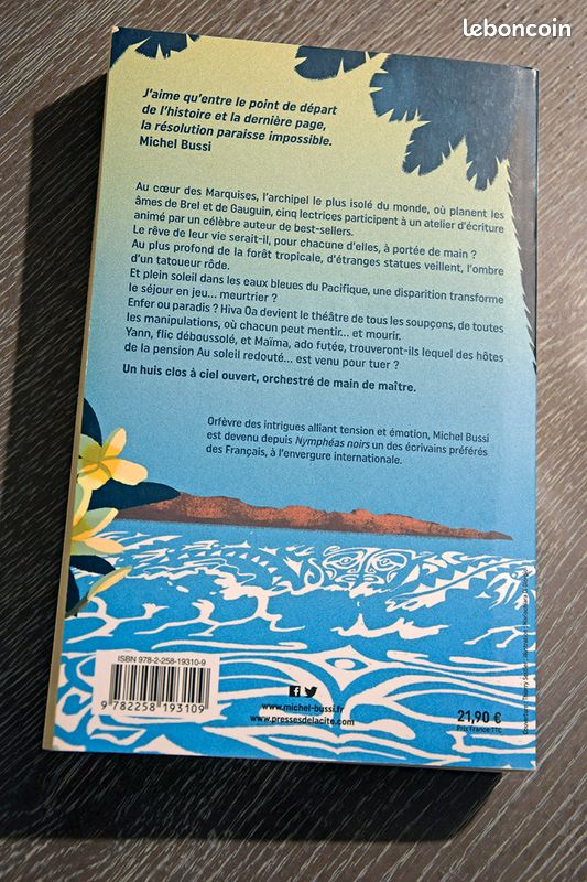 Au soleil redouté - Michel Bussi (policier/thriller - broché) (image 2)