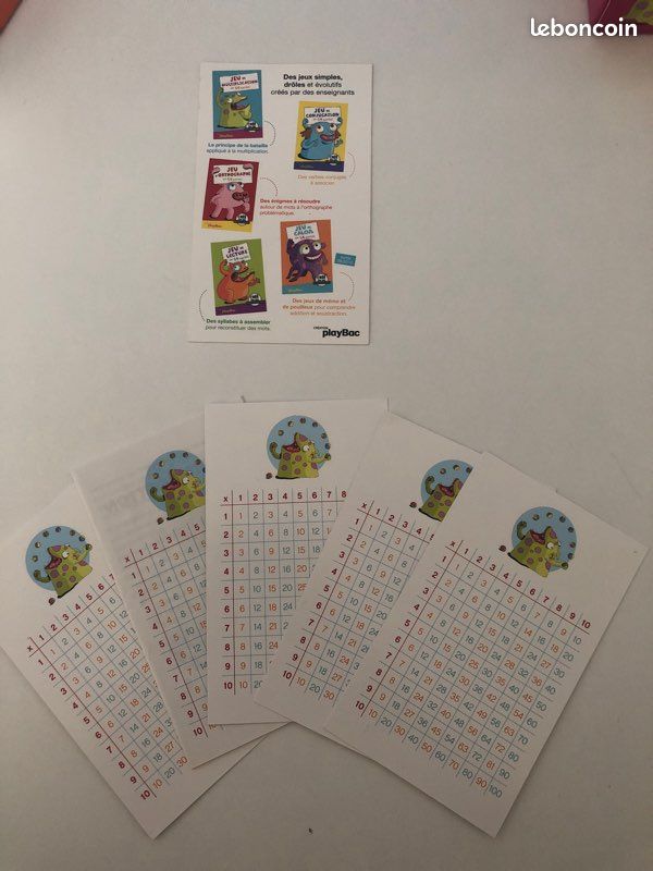 Jeu de multiplication (image 5)