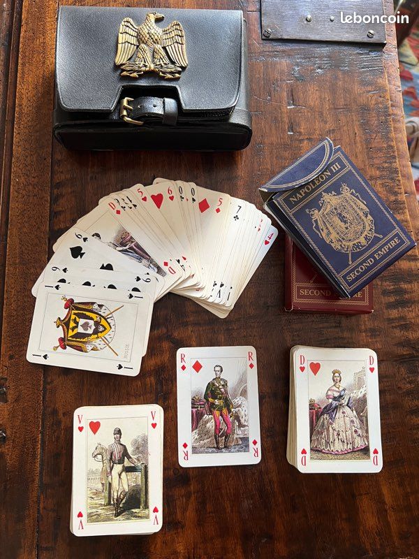 Coffret De Jeu Napoléon III - Jeu De Société Ancien - Époque XIXe
