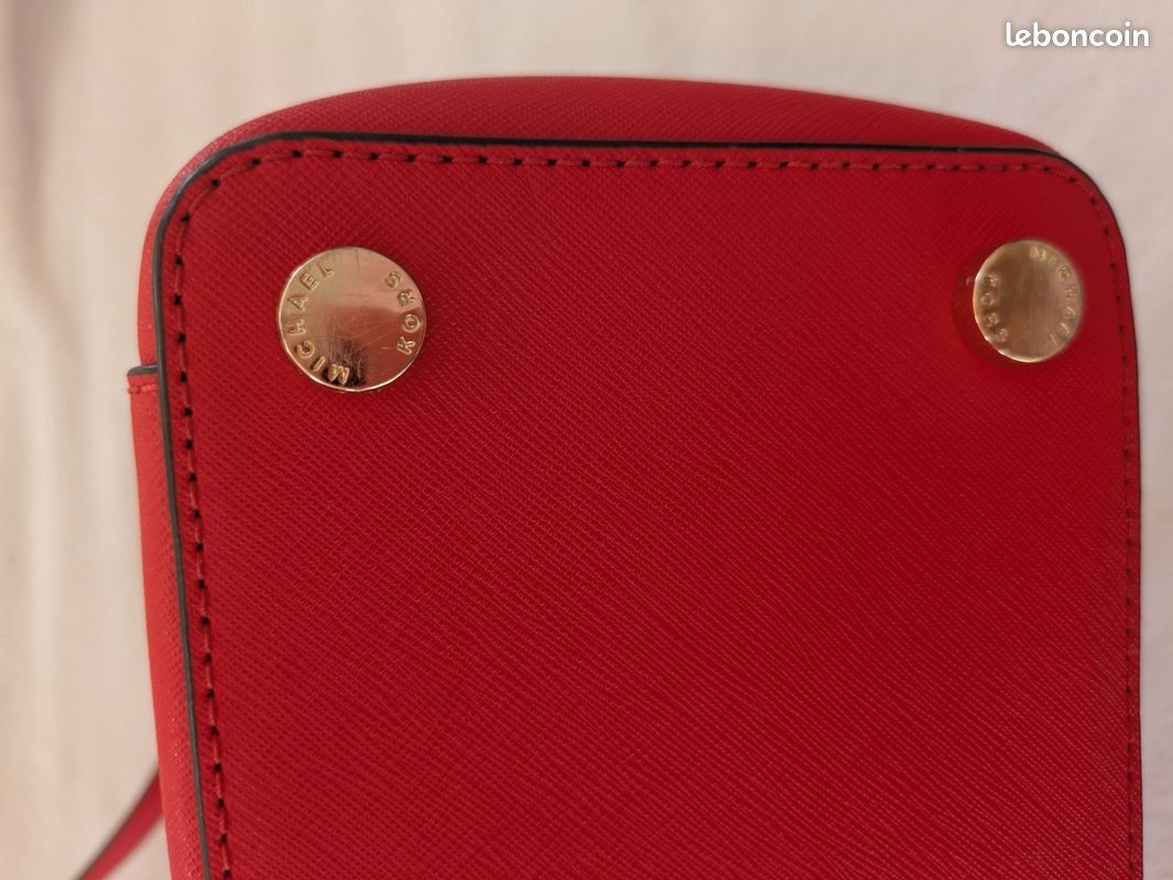 Sac rouge femme Michaël Kors (image 6)
